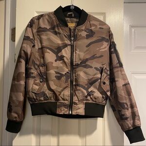 LF Camouflage bomber jacket